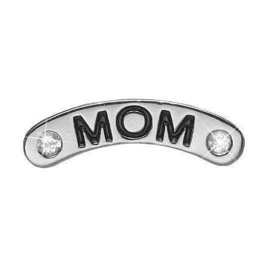 Mom sølvelement med bue og to topaser fra Christina Jewelry & Watches til Christina ure.